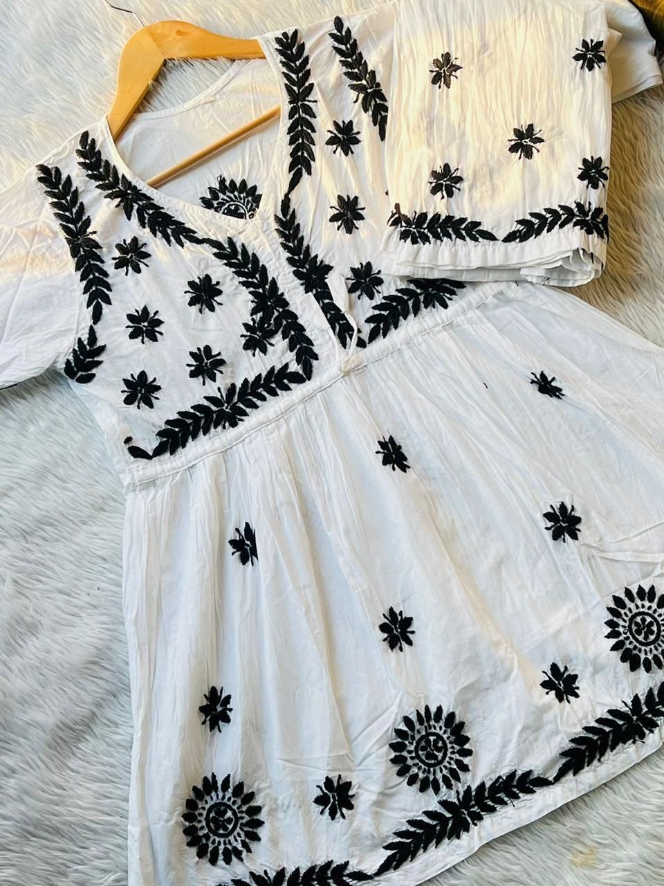 Aliyah Short Gown Cord Set White